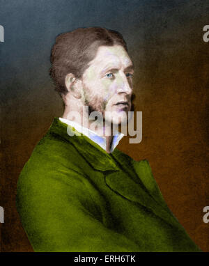 Matthew Arnold - English poet, critic and literary theorist English poet, critic and literary theorist. 1822-1888 Stock Photo