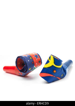 Isolated Party Horn Blower Stock Photo - Alamy