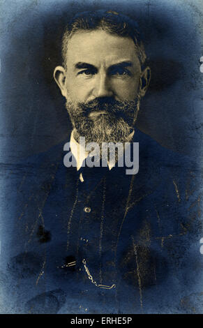 George Bernard Shaw, portrait, Irish dramatist. 26 July 1856 - 2 November 1950 Stock Photo
