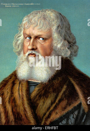 Albrecht Durer - German artist, painter - portrait 21 May 1471 - 6 April 1528 Stock Photo