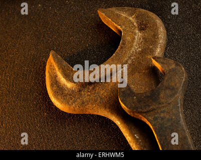 Rusty tools Stock Photo