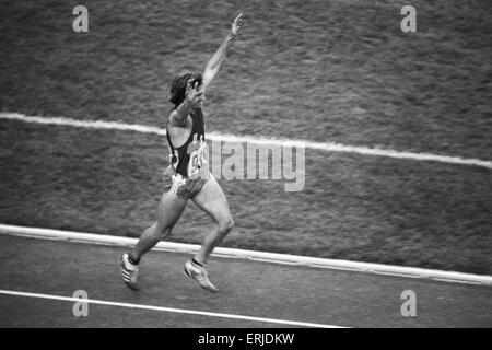 Bruce Jenner (USA) winner of the gold medal in the decathlon at the