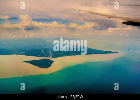 Pulau Kukup National Park off the coast of Malaysia Stock Photo