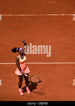 Paris, France. 03rd June, 2015. Roland Garros French Open. Rafael Nadal ...