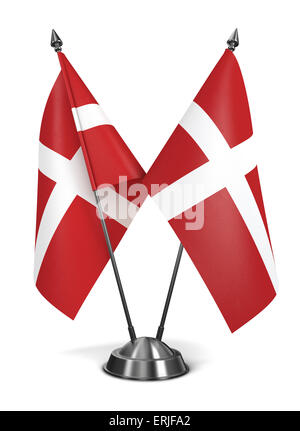 Sovereign Military Order Malta - Miniature Flags. Stock Photo