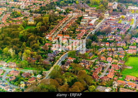 Suburban homes in UK Stock Photo - Alamy