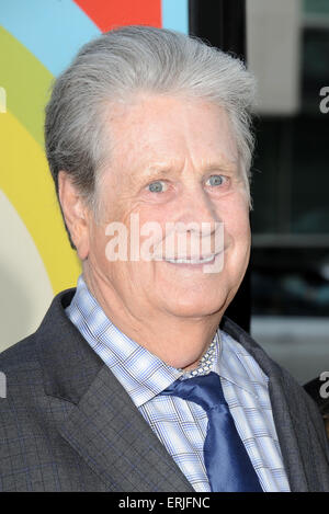 Los Angeles, California, USA. 2nd June, 2015. 'Beach Boys' BRIAN WILSON arrives at the premiere of 'Love and Mercy' at the Academy Of Motion Picture Arts And Science. © D. Long/Globe Photos/ZUMA Wire/Alamy Live News Stock Photo