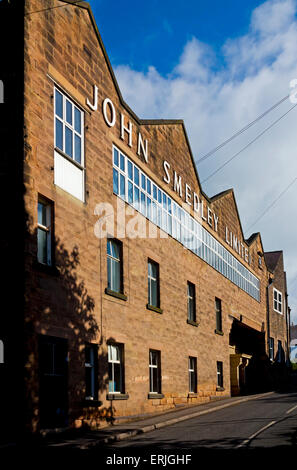 John Smedley Ltd designer knitwear factory at Lea Mills in Lea Bridge near Matlock Derbyshire England UK originally built 1784 Stock Photo