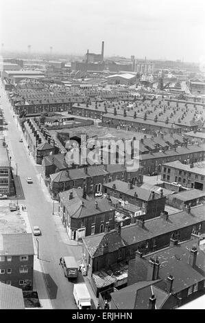 Salford, Manchester, 16th July 1974. Stock Photo