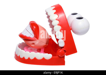 Chattering Teeth Toys Stock Photo