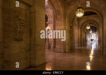 New York Public Library, Manhattan, New York, USA Stock Photo