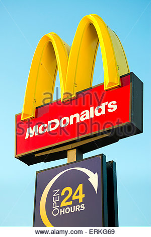 McDonalds Sign, UK Stock Photo, Royalty Free Image: 31671173 - Alamy