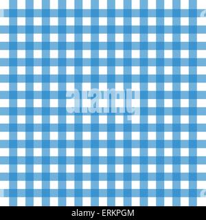 Vector illustration of blue old tablecloth background Stock Vector