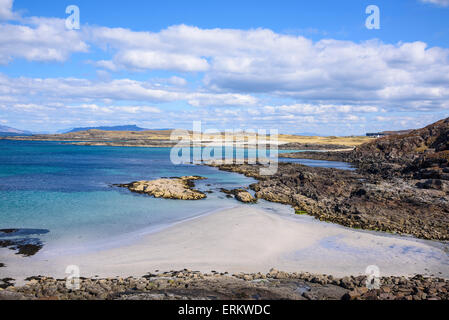 Portuairk beach, Sanna, Ardnamurchan Peninsula, Lochaber, Highlands, Scotland Stock Photo