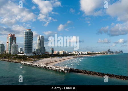 South Beach, Miami Beach, Florida, United States of America, North America Stock Photo