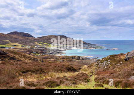 Portuairk,  Ardnamurchan Peninsula, Lochaber, Highlands, Scotland Stock Photo