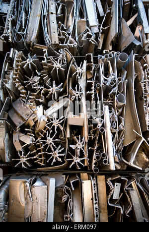 Large scrap metal recycling center in Tampa Florida Stock Photo - Alamy