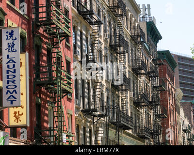 Chinatown, NYC, USA Stock Photo