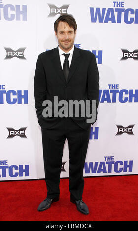 Will Forte at the Los Angeles premiere of 'The Watch' held at the Grauman's Chinese Theatre in Hollywood on July 23, 2012. Stock Photo