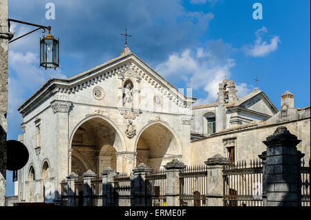 Apulia Gargano Monte San’Angelo S. Michael Archangel Sanctuary Stock Photo