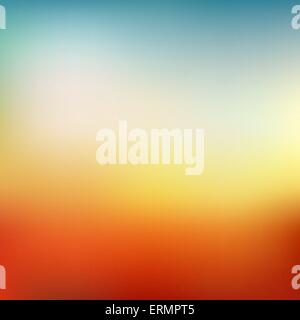 Abstract colorful blurred vector backgrounds. Smooth Wallpaper for website, presentation or poster design Stock Vector