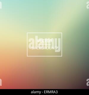 Summer Blurred backgrounds vector. Blurred Sunset smooth wallpaper Stock Vector