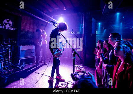 Detroit, Michigan, USA. 4th June, 2014. JAMES BAGSHAW of TEMPLES performs at The Shelter in Detroit, MI on June 4th 2015 © Marc Nader/ZUMA Wire/Alamy Live News Stock Photo