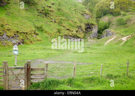 Odin Mine, Castleton, Derbyshire, England Stock Photo
