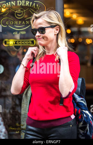 Reese Witherspoon seen furniture shopping in the Nolita area of New York City  Featuring: Reese Witherspoon Where: New York City, New York, United States When: 01 Dec 2014 Credit: WENN.com Stock Photo