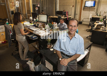 Los Angeles, California, USA. 11th May, 2015. Bill Gross, Chief Executive and founder of Idealab. © Ringo Chiu/ZUMA Wire/Alamy Live News Stock Photo