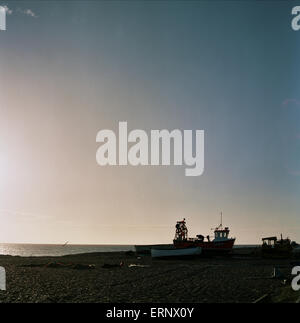 Aldeburgh is a small fishing village on the UK's Suffolk coast that is attracts tourists for its old world charm. Stock Photo