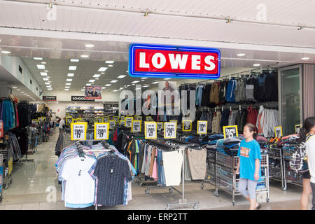 Lowes discount clothing store shop in Chatswood a suburb of Stock Photo: 83463766 - Alamy