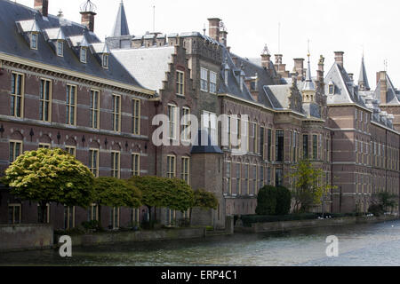 The Binnenhof building at The Hague city in the Netherlands Stock Photo