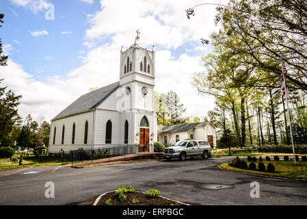 St. Paul's Episcopal Church, 8050 St. Paul's Church Road, Hanover, Virginia Stock Photo