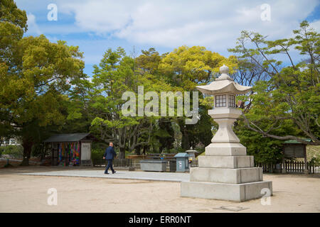 Atomic Bomb Memorial Mound in Peace Memorial Park, Hiroshima, Hiroshima Prefecture, Japan Stock Photo