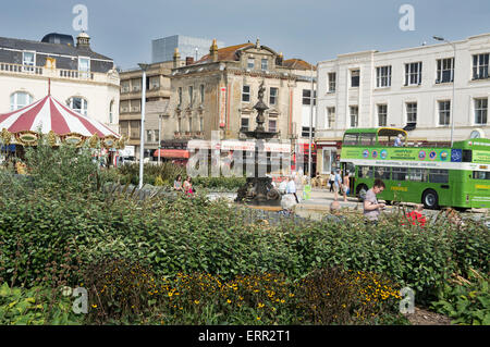 Weston-Super-Mare, seafront; promenade, Somerset, England UK Stock Photo