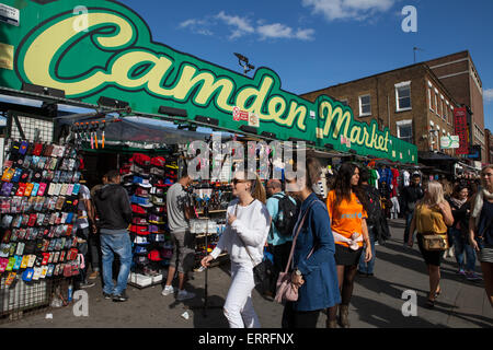 Camden Market in London Stock Photo
