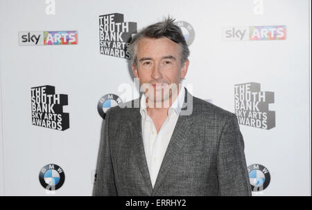 London, UK, UK. 7th June, 2015. Steve Coogan attends the South Bank Sky Arts Awards at Savoy Hotel. © Ferdaus Shamim/ZUMA Wire/Alamy Live News Stock Photo