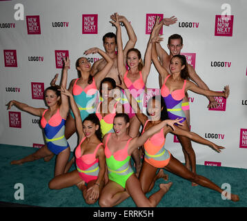 Logo TV's 2014 NewNowNext Awards at the at the Kimpton Surfcomber Hotel - Arrivals  Featuring: Aqualillies Where: Miami Beach, Florida, United States When: 03 Dec 2014 Credit: JLN Photography/WENN.com Stock Photo