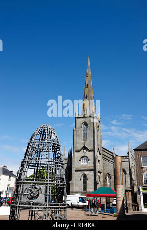 saint patricks church of ireland church in monaghan town county monaghan republic of ireland Stock Photo