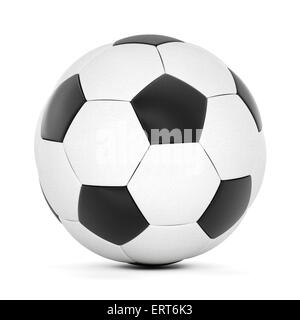 Soccer ball isolated on white background Stock Photo - Alamy