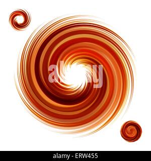 Colorful abstract icon set. Dynamic flow illustration. Swirl collection ...