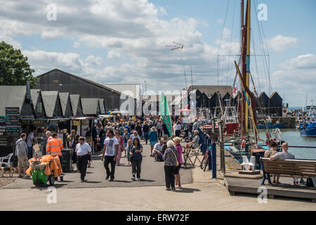 Whitstable Harbour Craft Village Whitstable Kent England UK Stock Photo