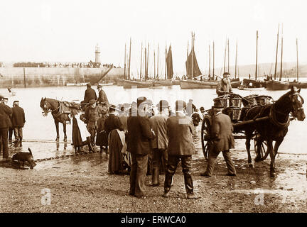 St. Ives, Cornwall, Victorian period Stock Photo - Alamy