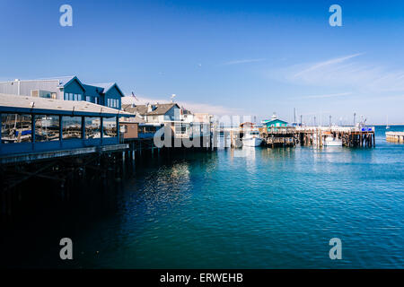 The Fisherman's Wharf, in Monterey, California. Stock Photo