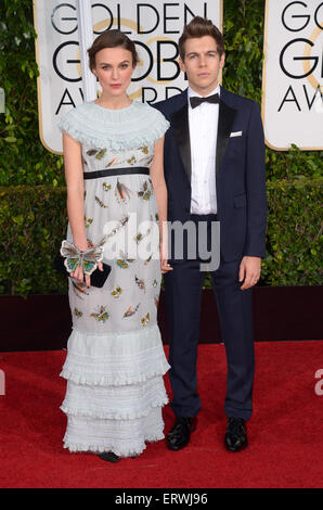 Keira Knightley and her husband James Righton attends Chanel Front Row ...