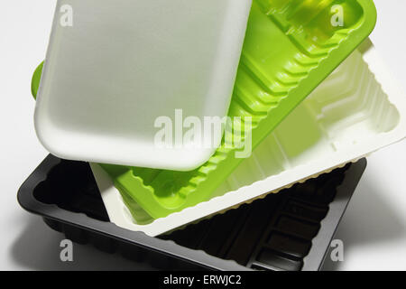 Food Trays Stock Photo