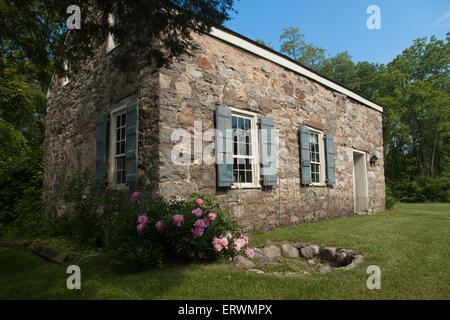 The Nelden-Roberts Stonehouse is a rustic stone house built in the early 1800’s. It is named for George Nelden, who settled in Montague in 1820. Stock Photo