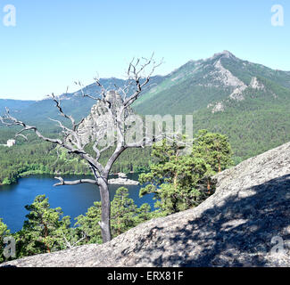 Borovoe (Burabai), national park in Kazakhstan Stock Photo