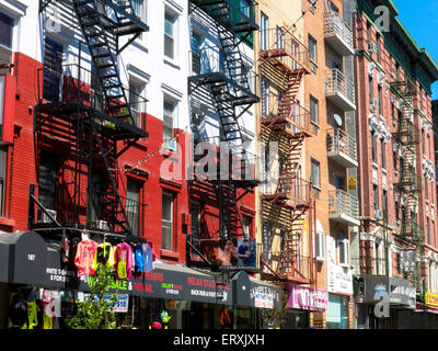 Puglia Restaurant in Little Italy, NYC Stock Photo